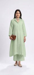 Linen shirt coord set