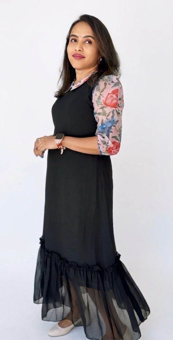 Georgette frock