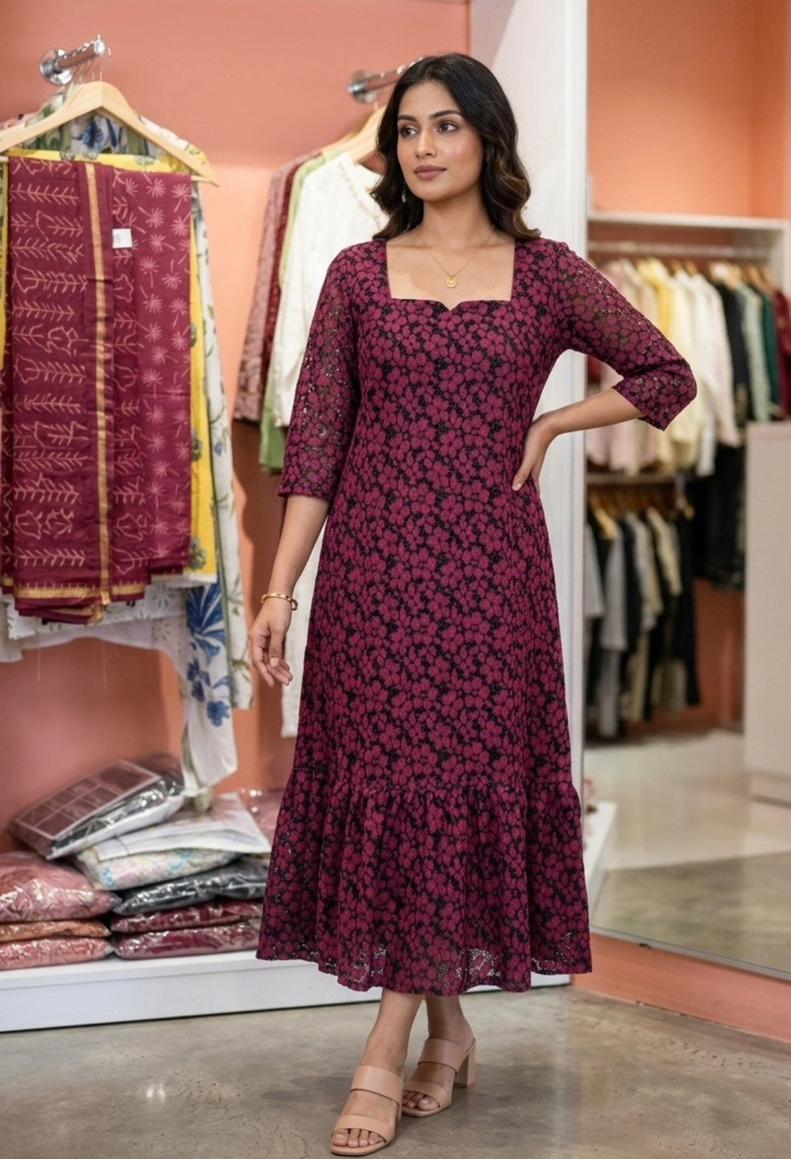 Lace frock