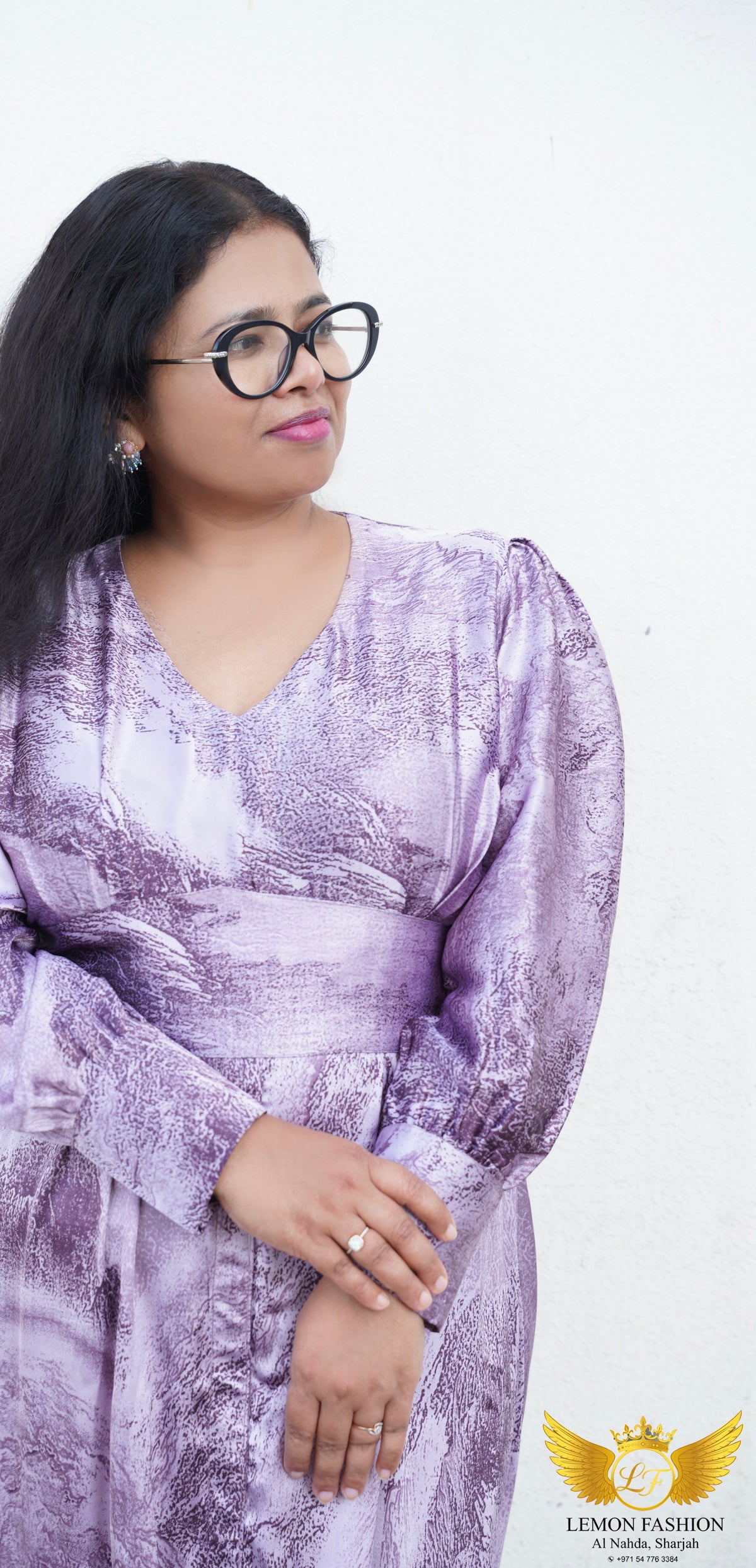 Soft crepe frock