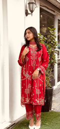 Red Party Wear Dress